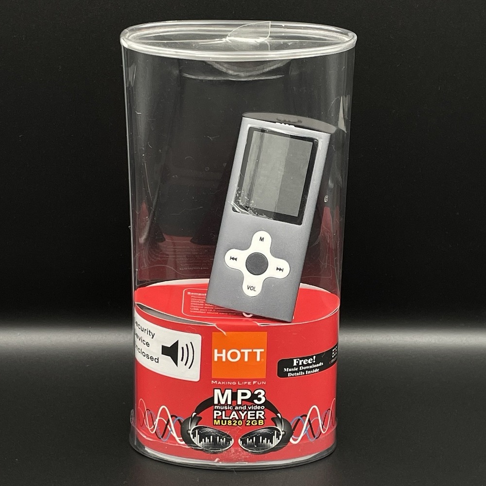 Vintage HOTT MU820G MP3‎ Video Player 2GB Sealed New in Package Kohl's